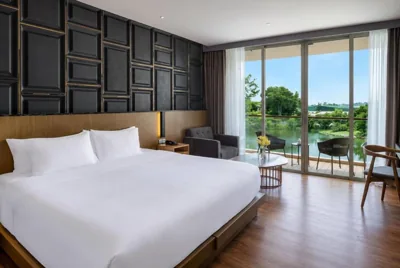 Camera Deluxe King con vista sulla laguna - non fumatori — Wyndham Grand Nai Harn Beach Phuket